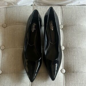 Charles David Black Heels Size 8